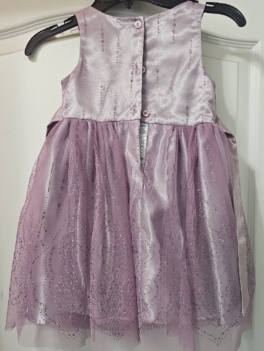 Lilt Sparkle Tulle Purple Fancy Dress 4t - Picture 5 of 5